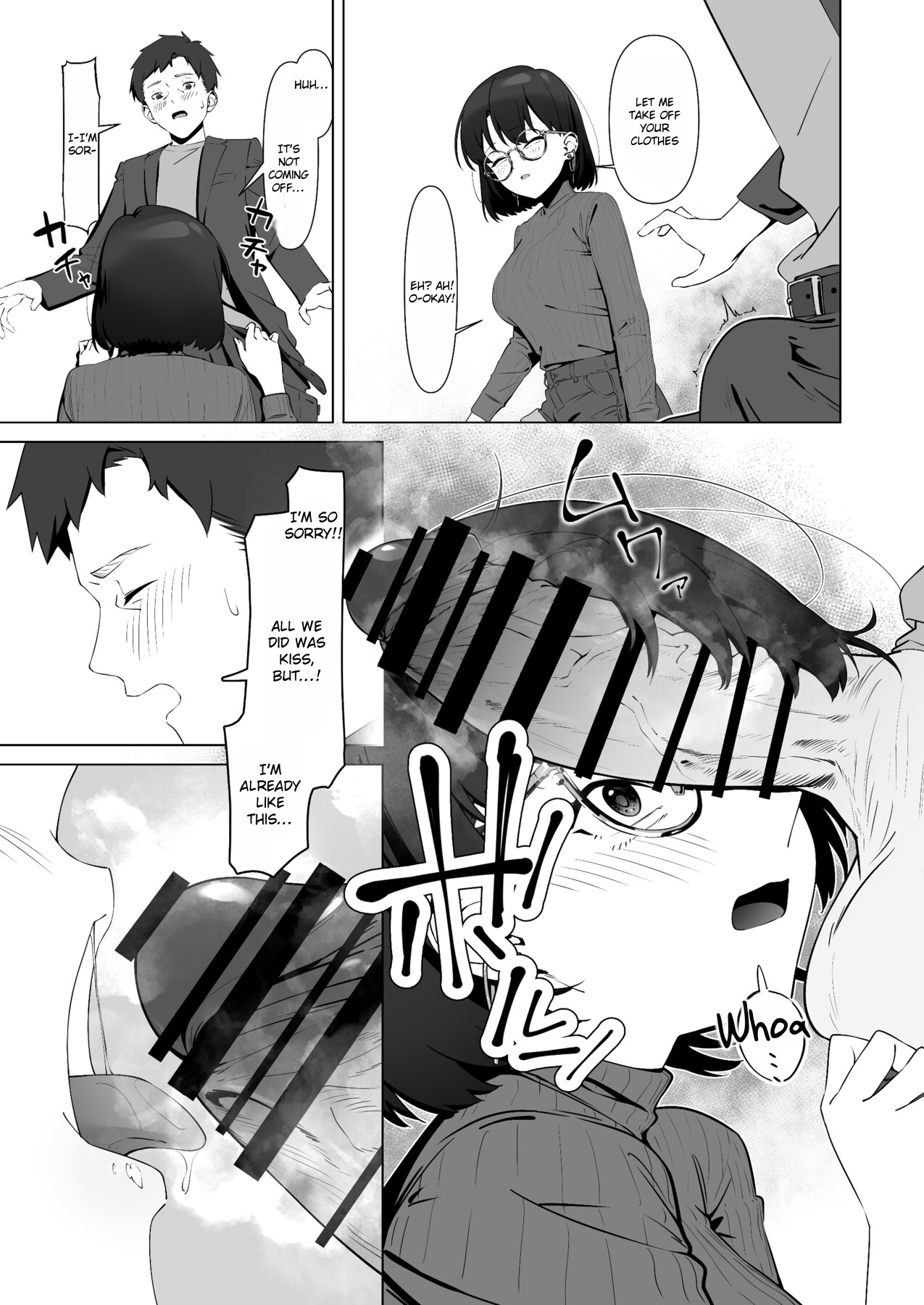 Hentai Manga Comic-My first sexual experience was with the boss of the cafe I'd been going to for 16 years-Read-18